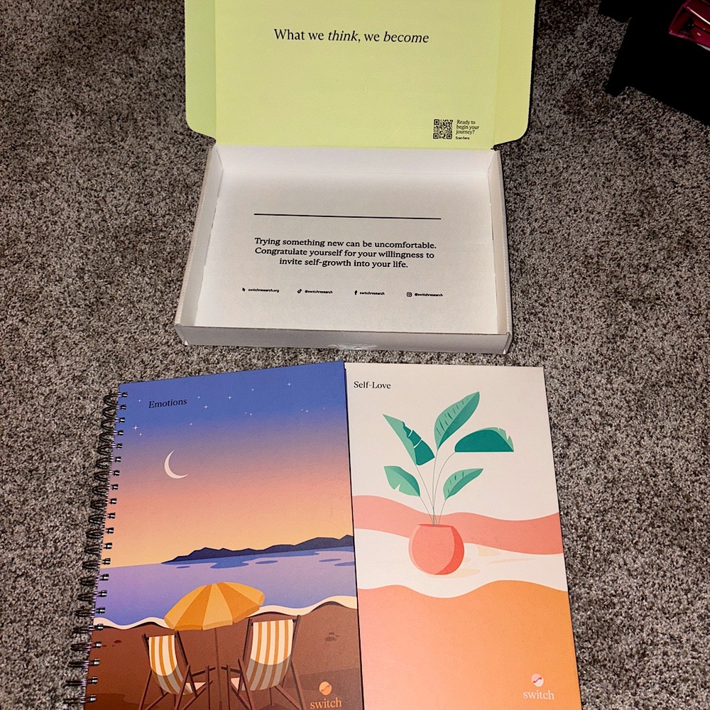 Brand new Switch self-care journals